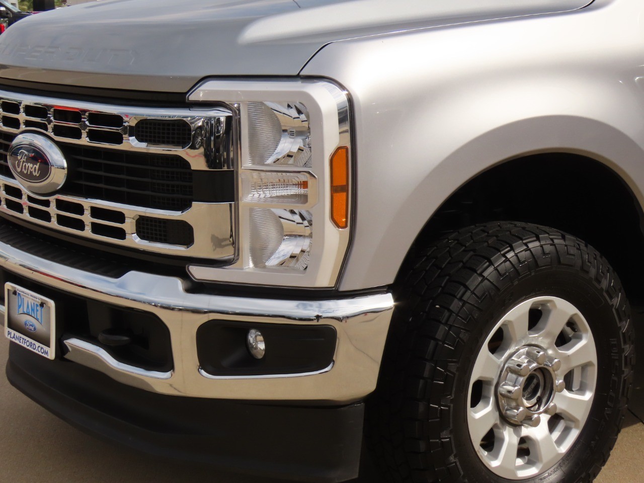 2024 Ford Super Duty F-250 SRW XLT Iconic Silver Metallic at Planet Ford