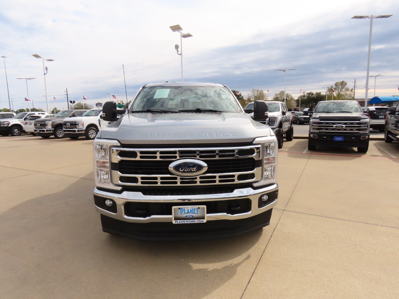 2024 Ford Super Duty F-250 SRW XLT Iconic Silver Metallic at Planet Ford