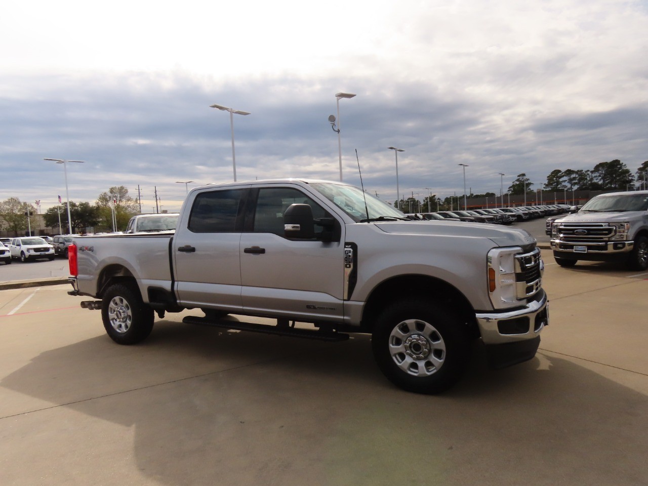 2024 Ford Super Duty F-250 SRW XLT Iconic Silver Metallic at Planet Ford
