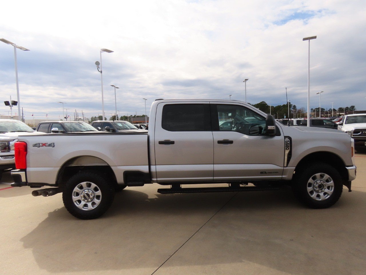 2024 Ford Super Duty F-250 SRW XLT Iconic Silver Metallic at Planet Ford