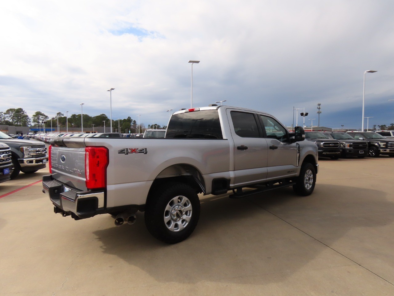 2024 Ford Super Duty F-250 SRW XLT Iconic Silver Metallic at Planet Ford