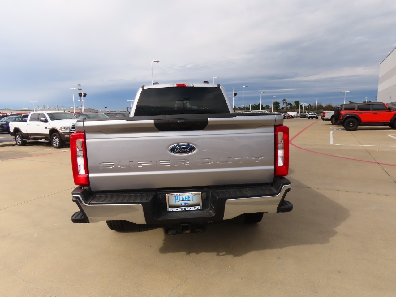 2024 Ford Super Duty F-250 SRW XLT Iconic Silver Metallic at Planet Ford