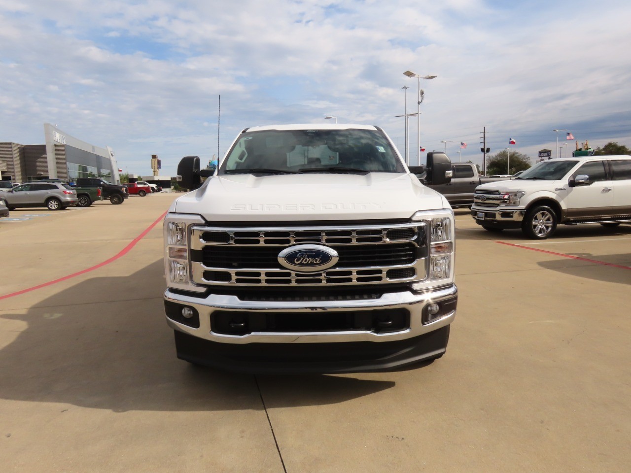 2024 Ford Super Duty F-250 SRW XLT Oxford White at Planet Ford