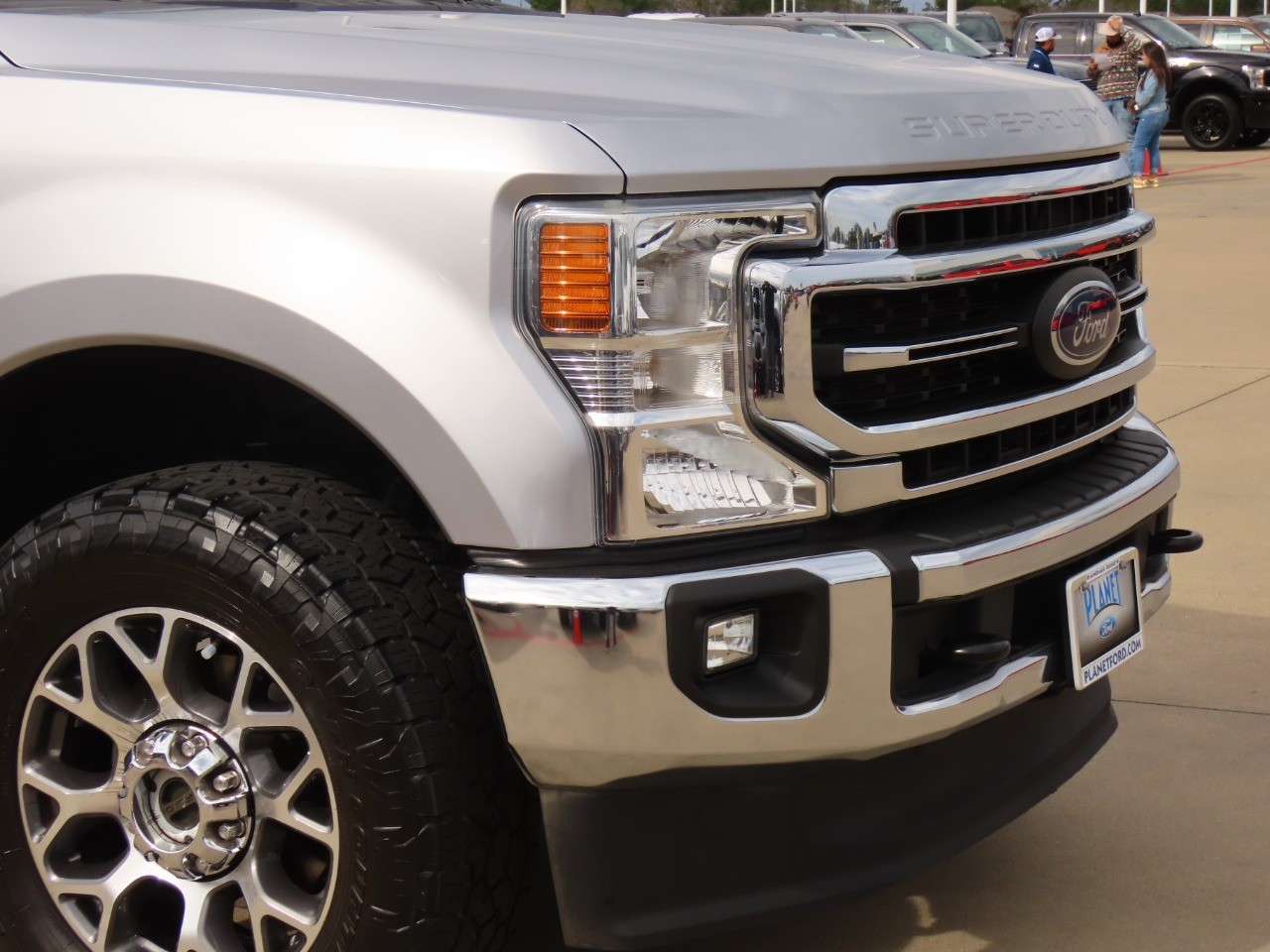 2022 Ford Super Duty F-250 SRW XLT ICONIC SILVER at Planet Ford
