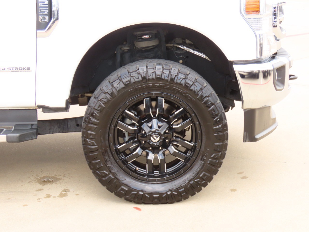 2021 Ford Super Duty F-250 SRW LARIAT Star White Metallic Tri-Coat at Planet Ford