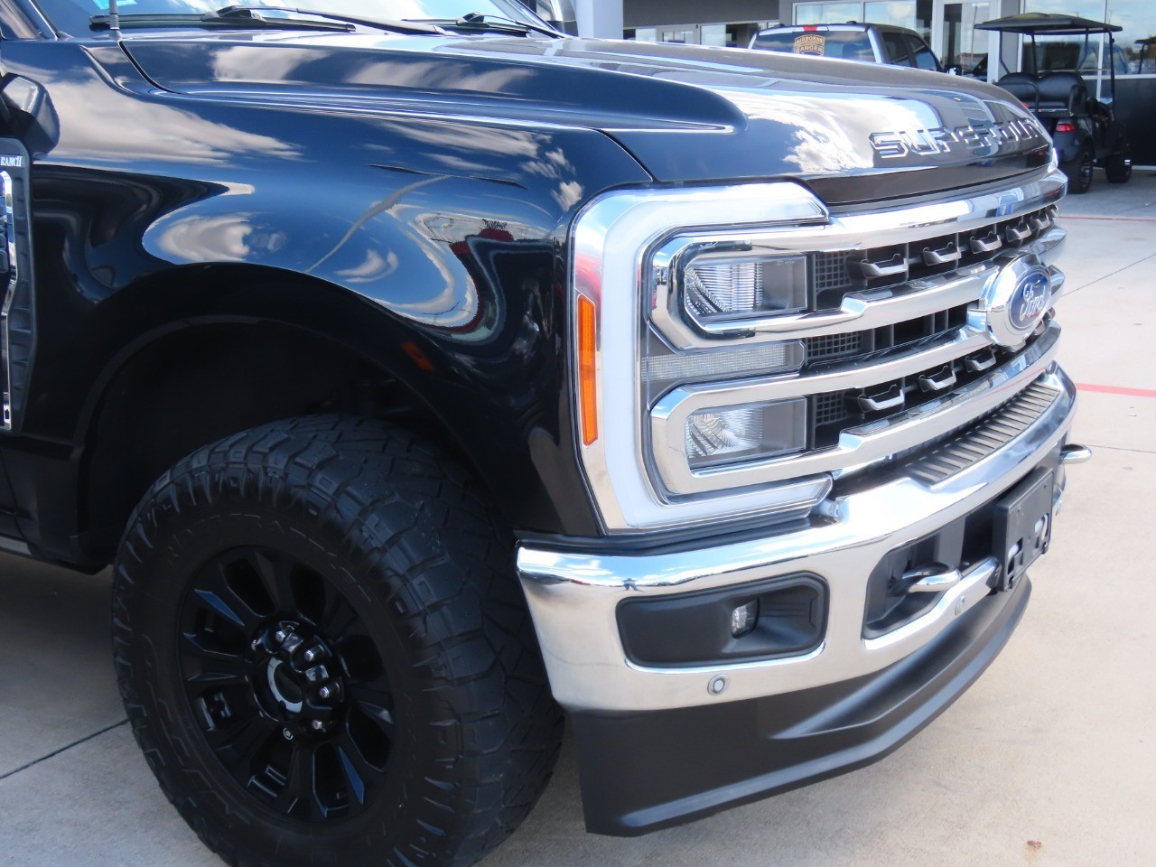 2023 Ford Super Duty F-250 SRW King Ranch Agate Black Metallic at Planet Ford