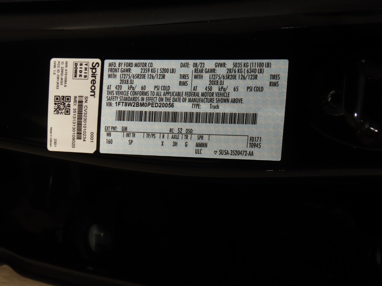 2023 Ford Super Duty F-250 SRW King Ranch Agate Black Metallic at Planet Ford