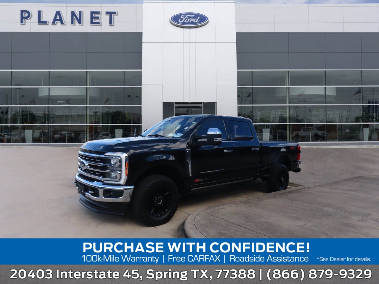 2023 Ford Super Duty F-250 SRW King Ranch Agate Black Metallic at Planet Ford