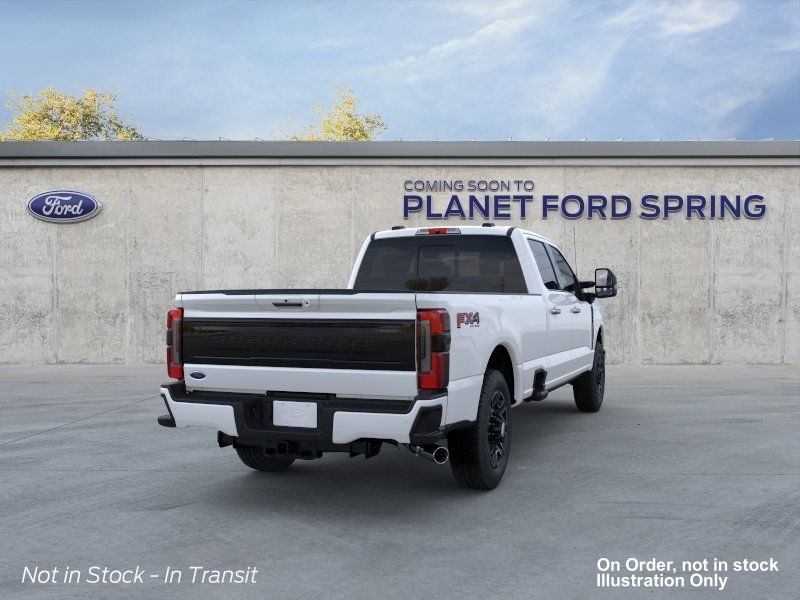 2026 Ford Super Duty F-250 SRW Platinum Star White Metallic Tri-Coat at Planet Ford