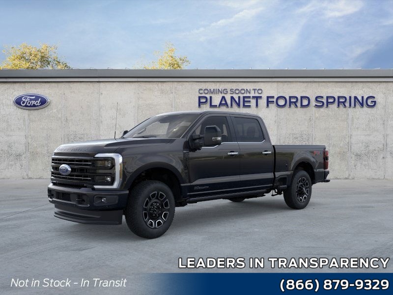 2026 Ford Super Duty F-250 SRW Platinum Agate Black Metallic at Planet Ford