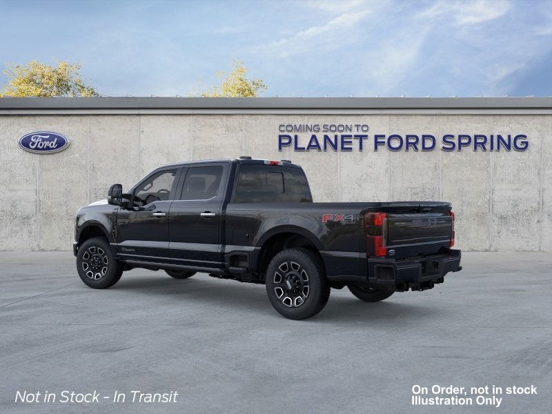 2026 Ford Super Duty F-250 SRW Platinum Agate Black Metallic at Planet Ford
