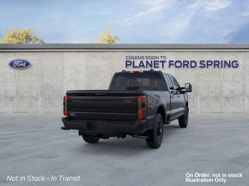 2026 Ford Super Duty F-250 SRW Platinum Agate Black Metallic at Planet Ford