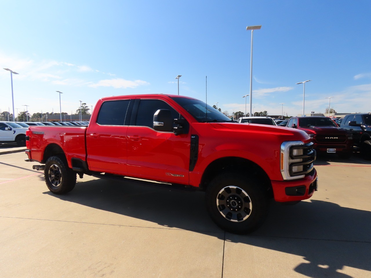 2023 Ford Super Duty F-250 SRW XLT Race Red at Planet Ford