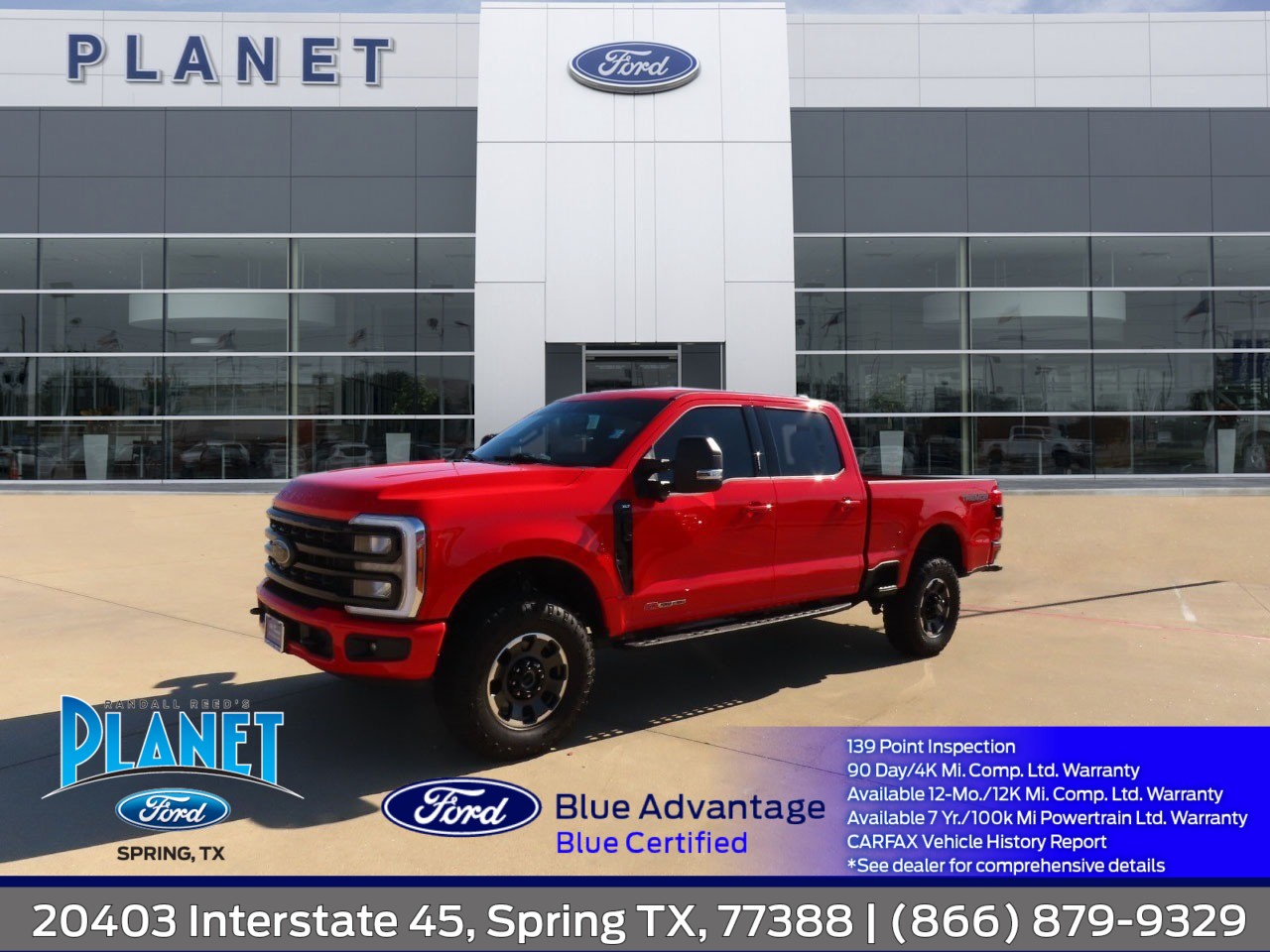 2023 Ford Super Duty F-250 SRW XLT Race Red at Planet Ford