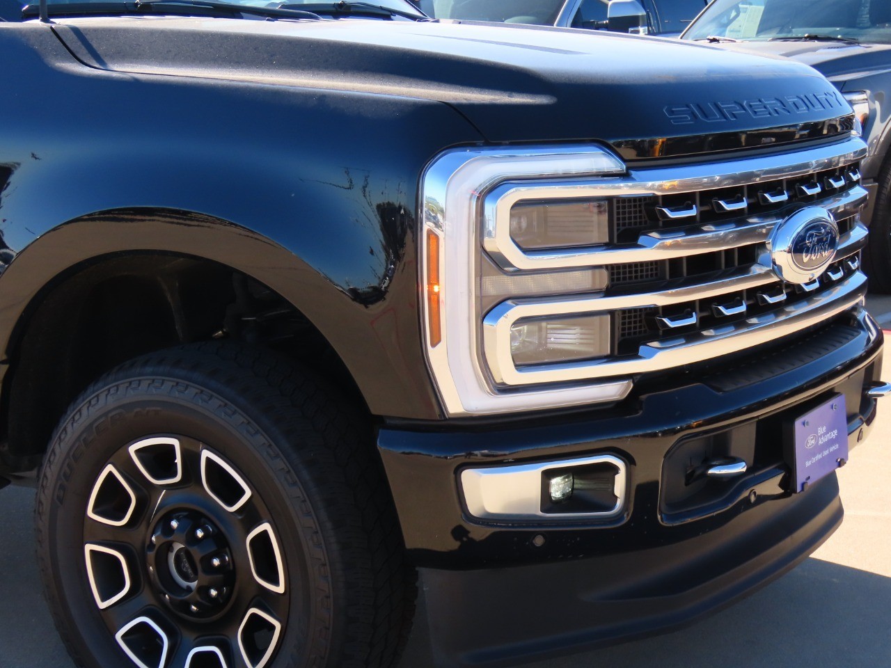 2024 Ford Super Duty F-250 SRW Platinum Agate Black Metallic at Planet Ford