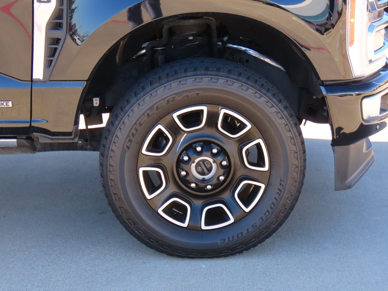 2024 Ford Super Duty F-250 SRW Platinum Agate Black Metallic at Planet Ford