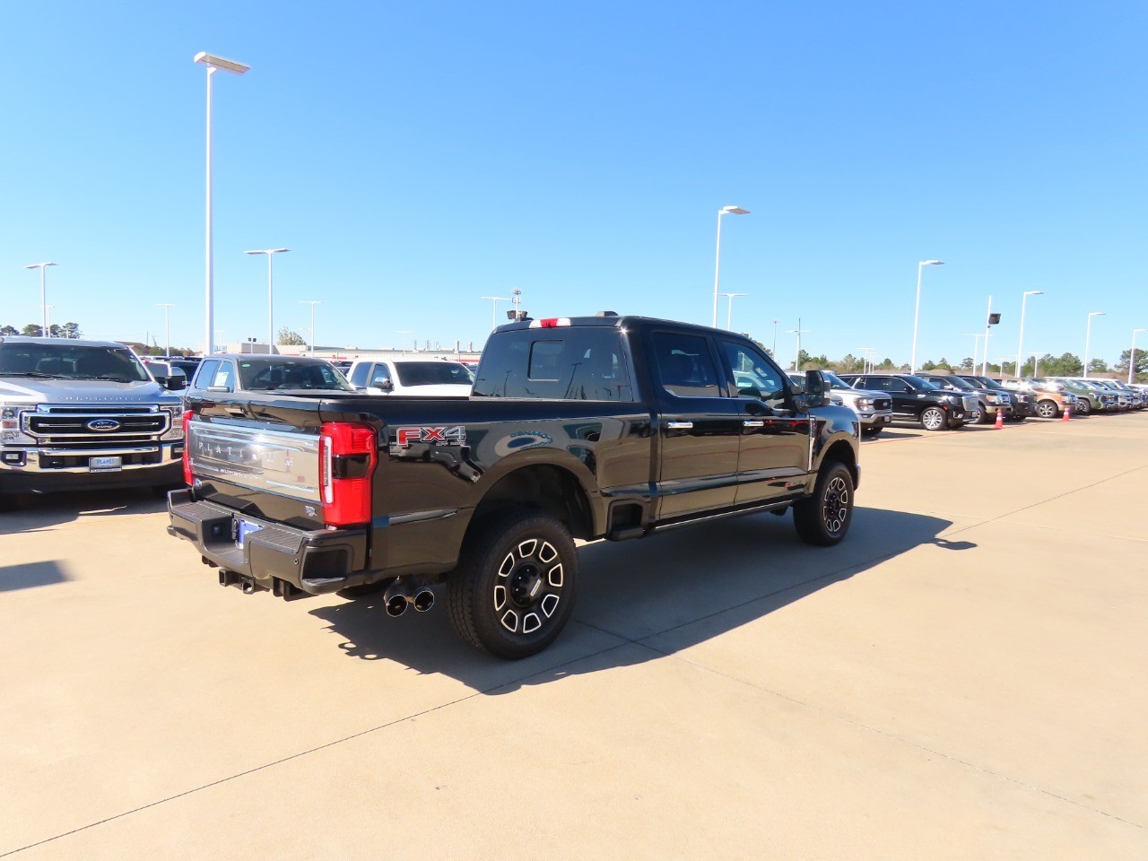 2024 Ford Super Duty F-250 SRW Platinum Agate Black Metallic at Planet Ford