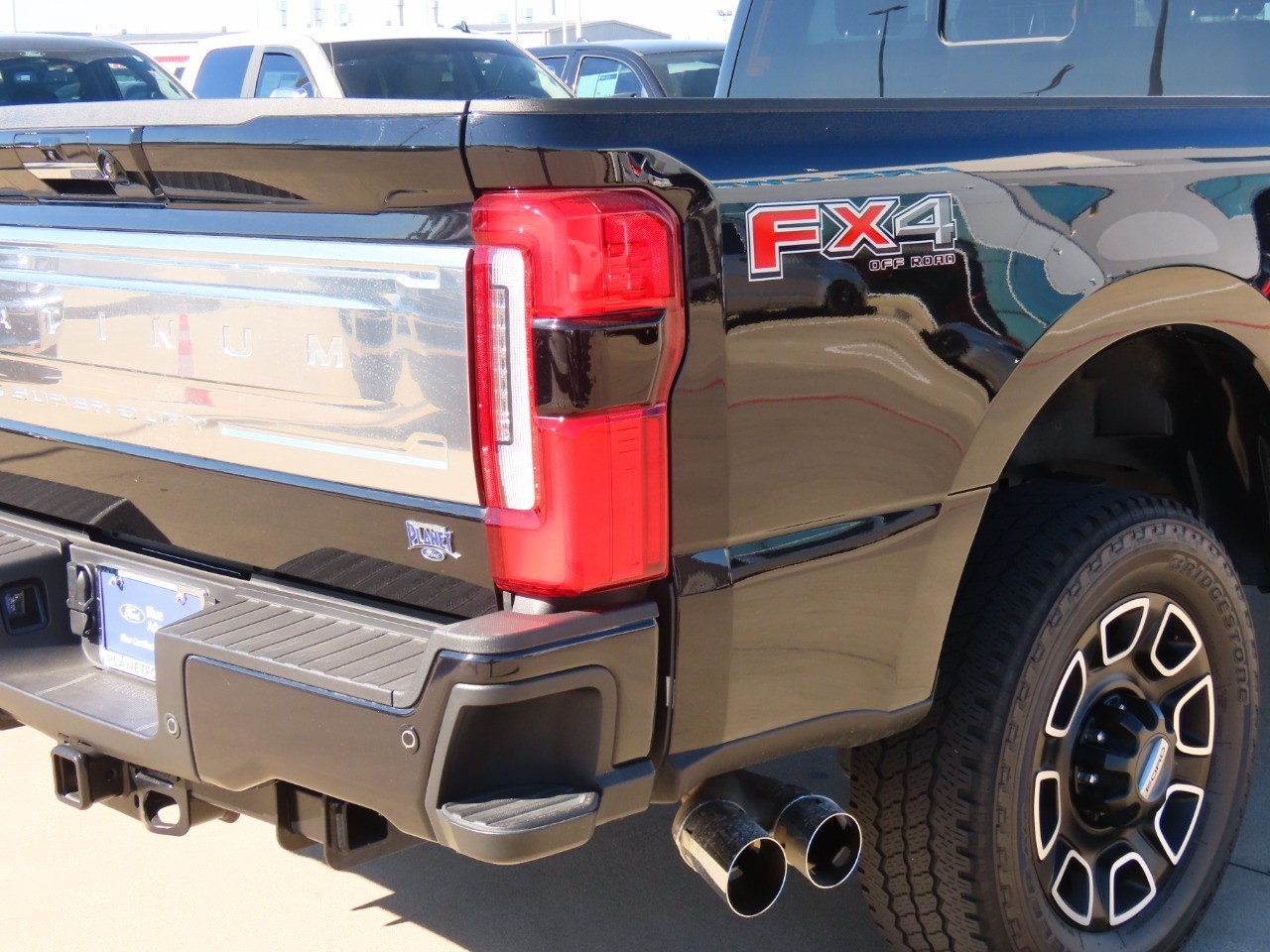 2024 Ford Super Duty F-250 SRW Platinum Agate Black Metallic at Planet Ford