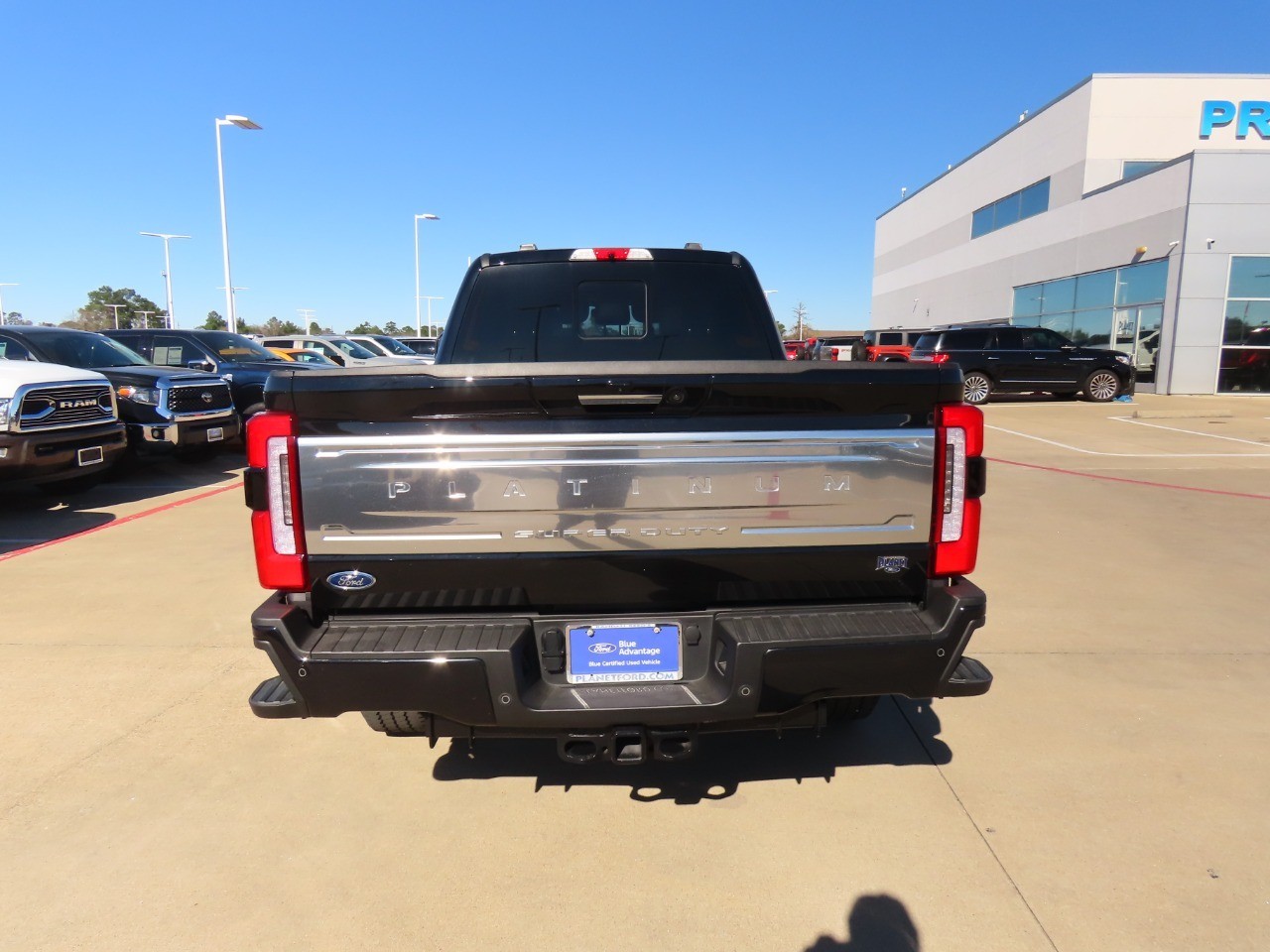 2024 Ford Super Duty F-250 SRW Platinum Agate Black Metallic at Planet Ford
