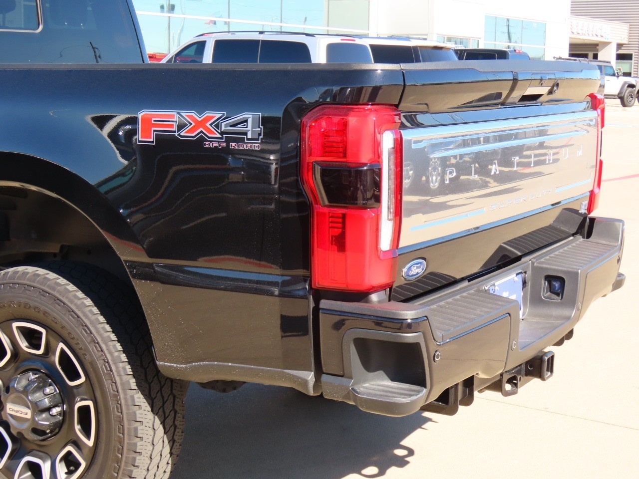 2024 Ford Super Duty F-250 SRW Platinum Agate Black Metallic at Planet Ford