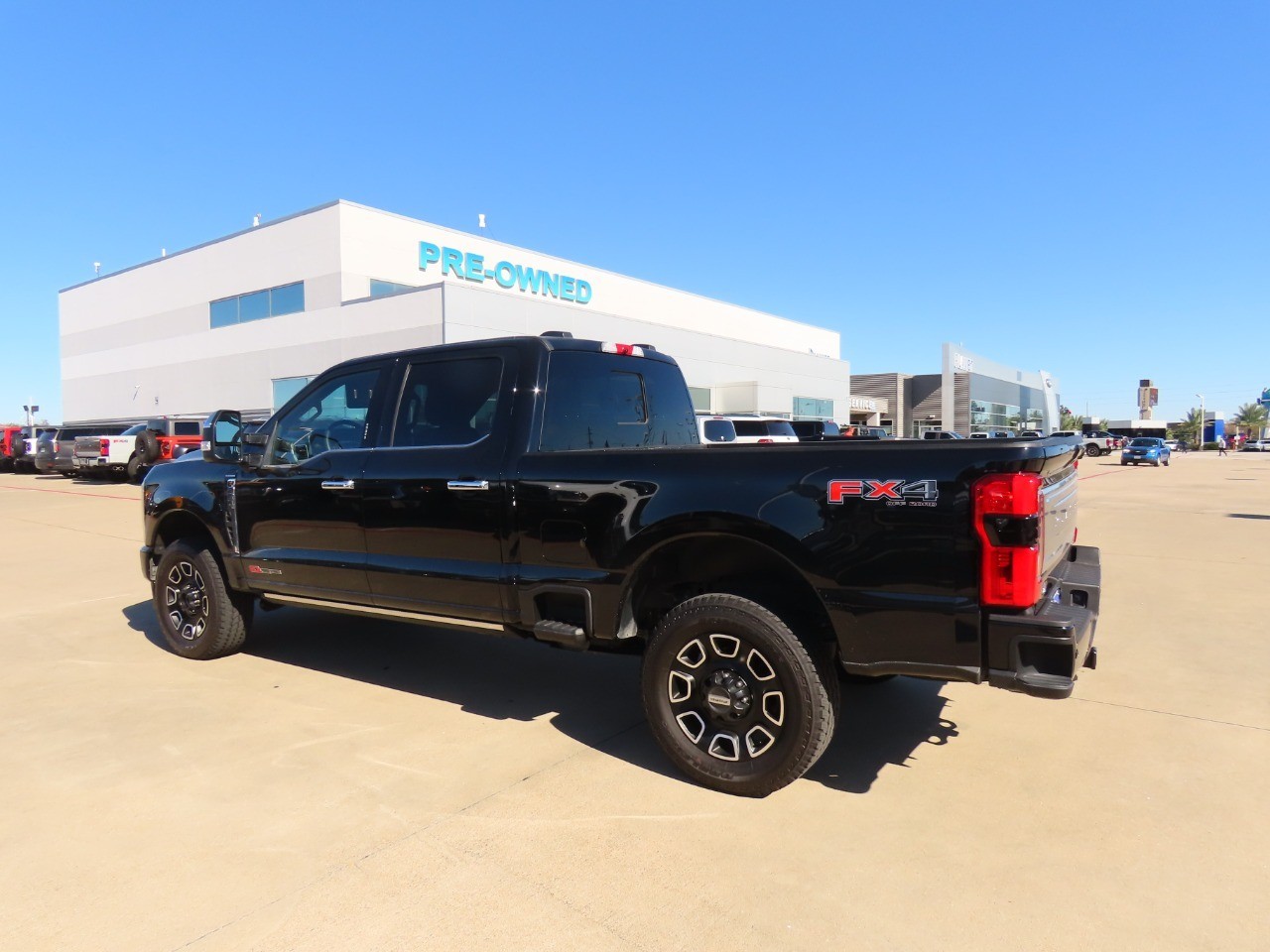 2024 Ford Super Duty F-250 SRW Platinum Agate Black Metallic at Planet Ford