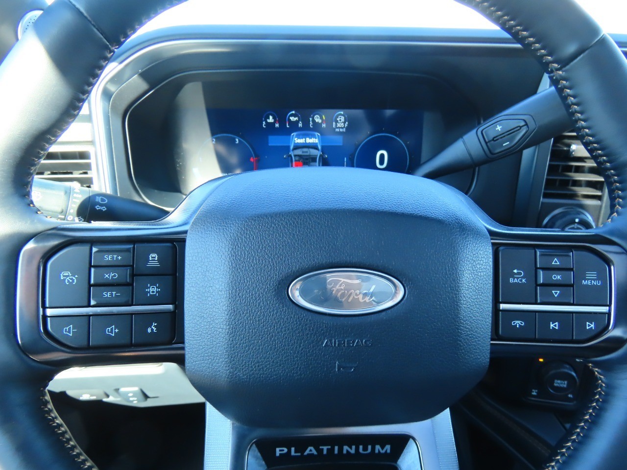 2024 Ford Super Duty F-250 SRW Platinum Agate Black Metallic at Planet Ford