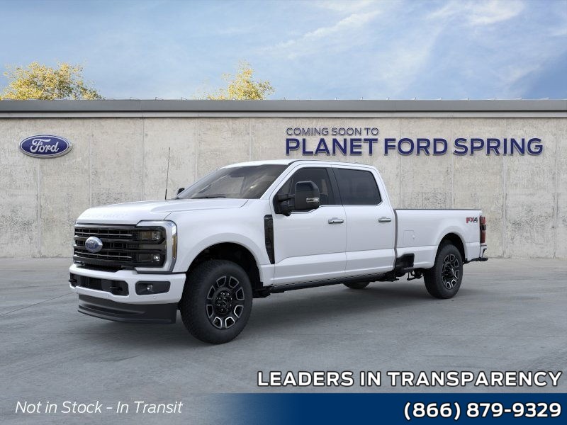 2026 Ford Super Duty F-250 SRW Platinum Star White Metallic Tri-Coat at Planet Ford