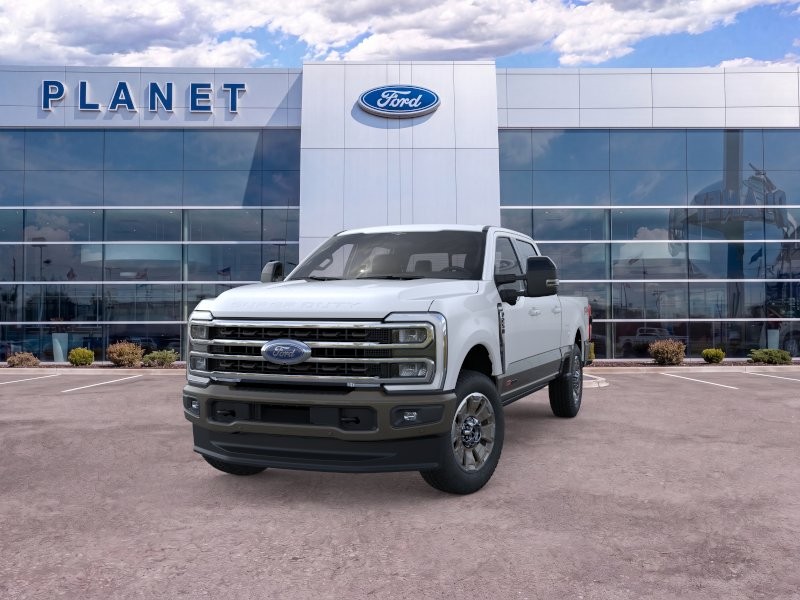 2026 Ford Super Duty F-250 SRW King Ranch Star White Metallic Tri-Coat at Planet Ford