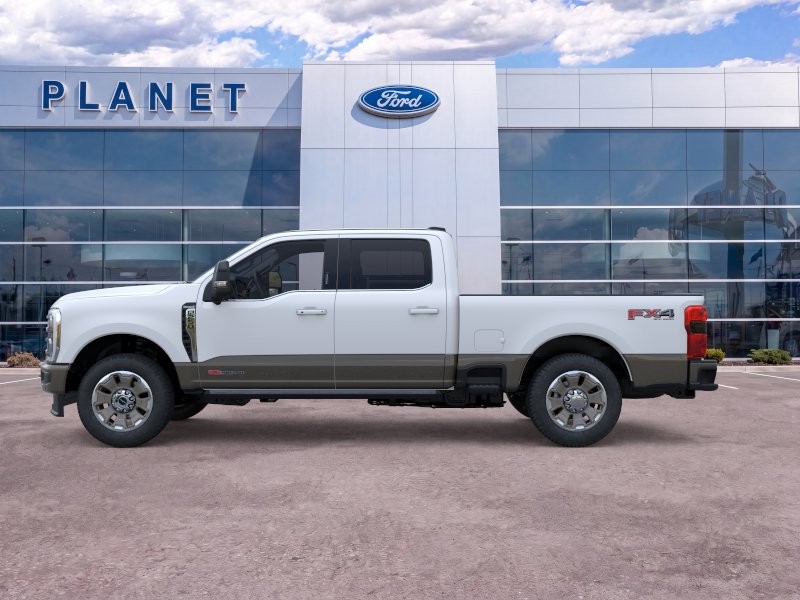 2026 Ford Super Duty F-250 SRW King Ranch Star White Metallic Tri-Coat at Planet Ford