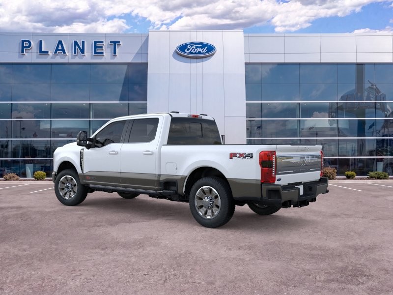 2026 Ford Super Duty F-250 SRW King Ranch Star White Metallic Tri-Coat at Planet Ford
