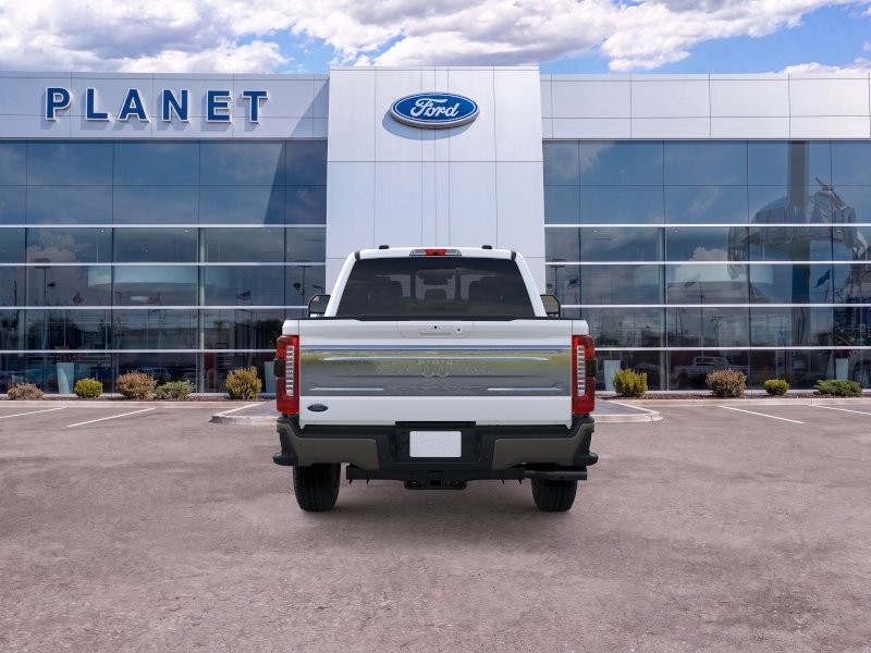 2026 Ford Super Duty F-250 SRW King Ranch Star White Metallic Tri-Coat at Planet Ford