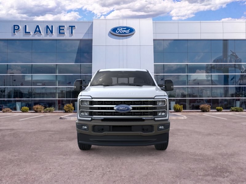 2026 Ford Super Duty F-250 SRW King Ranch Star White Metallic Tri-Coat at Planet Ford