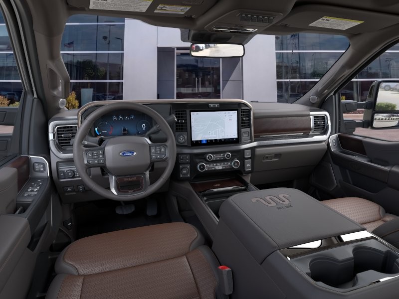 2026 Ford Super Duty F-250 SRW King Ranch Star White Metallic Tri-Coat at Planet Ford