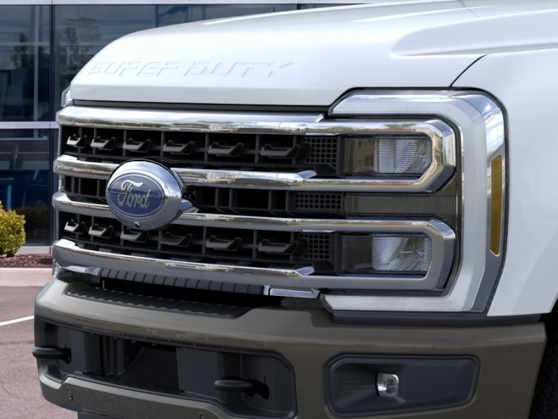 2026 Ford Super Duty F-250 SRW King Ranch Star White Metallic Tri-Coat at Planet Ford