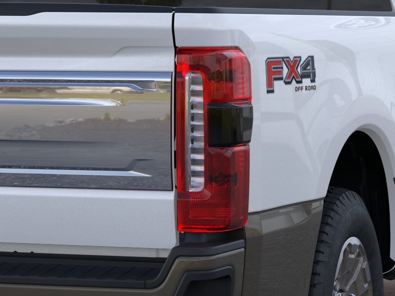 2026 Ford Super Duty F-250 SRW King Ranch Star White Metallic Tri-Coat at Planet Ford