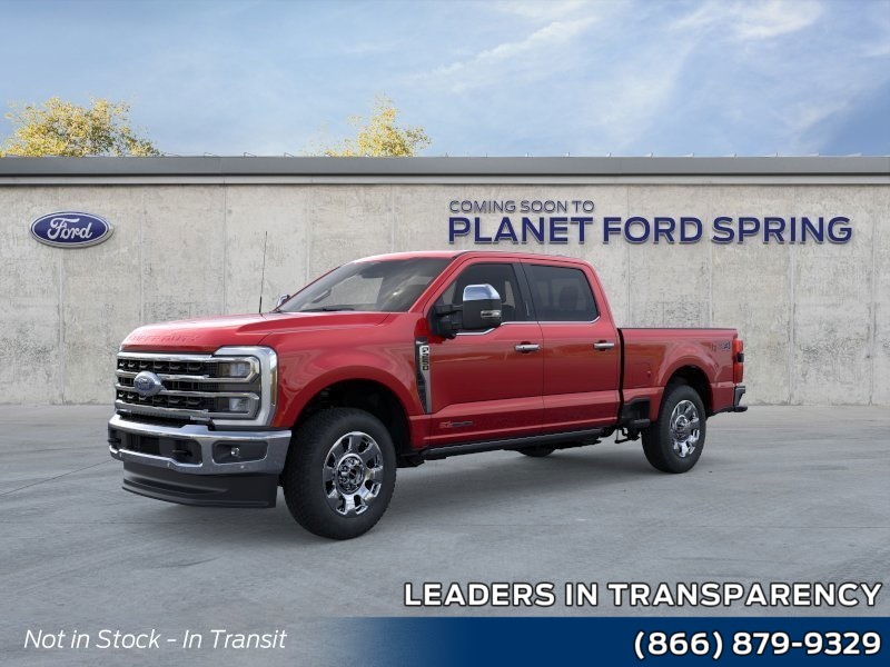 2026 Ford Super Duty F-250 SRW King Ranch Ruby Red Metallic Tinted Clearcoat at Planet Ford