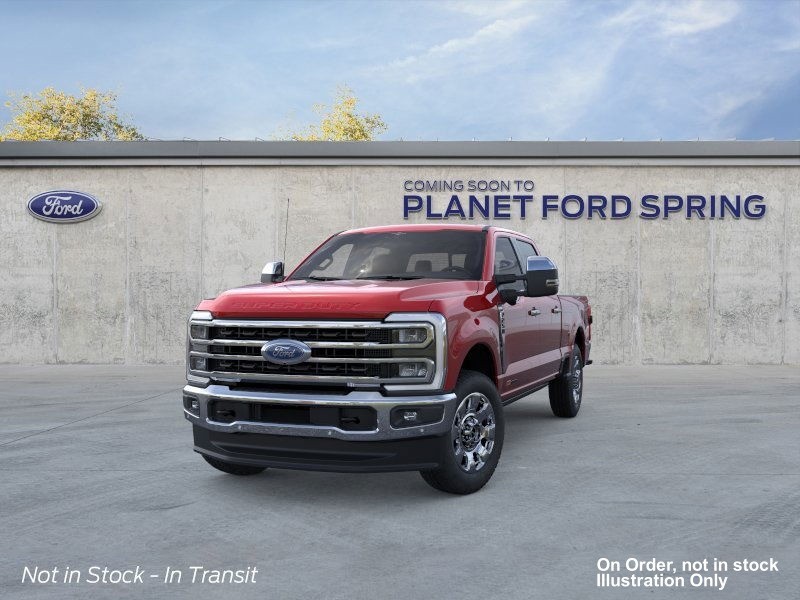 2026 Ford Super Duty F-250 SRW King Ranch Ruby Red Metallic Tinted Clearcoat at Planet Ford