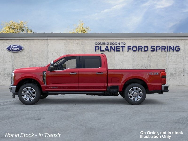 2026 Ford Super Duty F-250 SRW King Ranch Ruby Red Metallic Tinted Clearcoat at Planet Ford