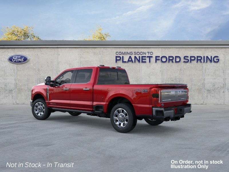 2026 Ford Super Duty F-250 SRW King Ranch Ruby Red Metallic Tinted Clearcoat at Planet Ford