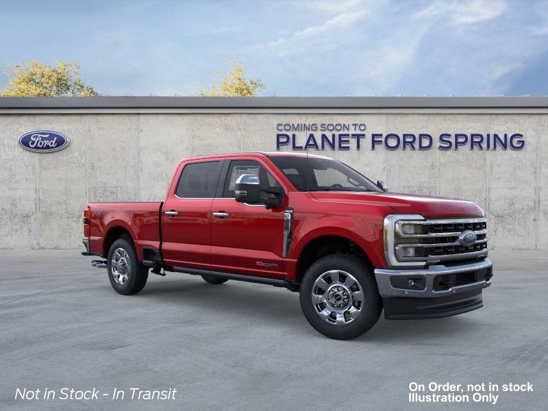 2026 Ford Super Duty F-250 SRW King Ranch Ruby Red Metallic Tinted Clearcoat at Planet Ford