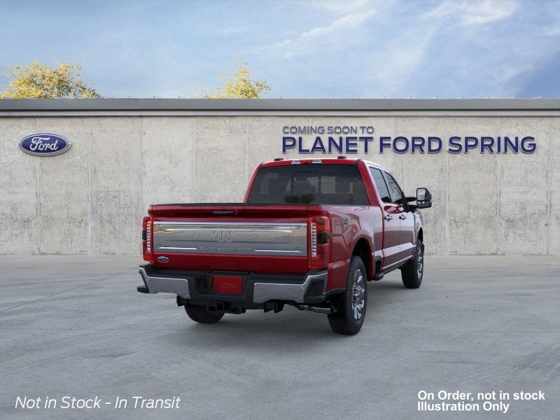 2026 Ford Super Duty F-250 SRW King Ranch Ruby Red Metallic Tinted Clearcoat at Planet Ford