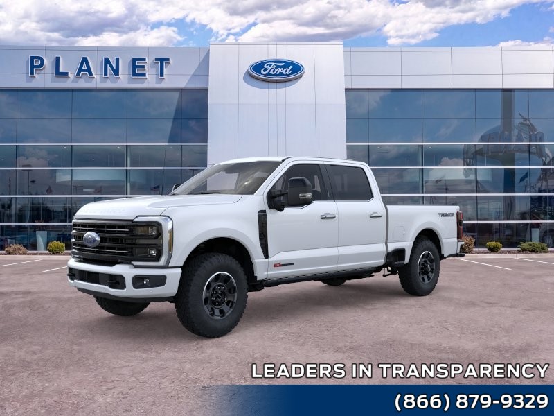 2026 Ford Super Duty F-250 SRW Platinum Star White Metallic Tri-Coat at Planet Ford