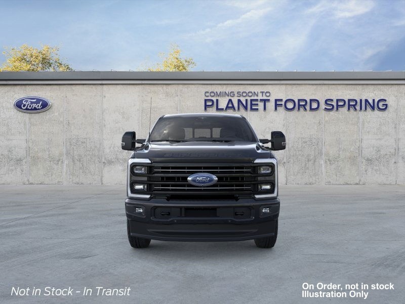 2026 Ford Super Duty F-250 SRW Platinum Agate Black Metallic at Planet Ford