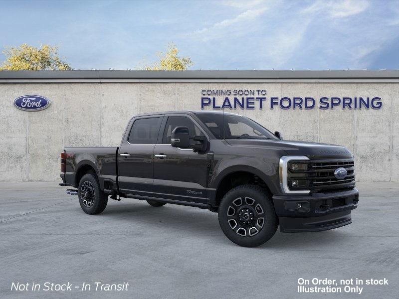 2026 Ford Super Duty F-250 SRW Platinum Agate Black Metallic at Planet Ford