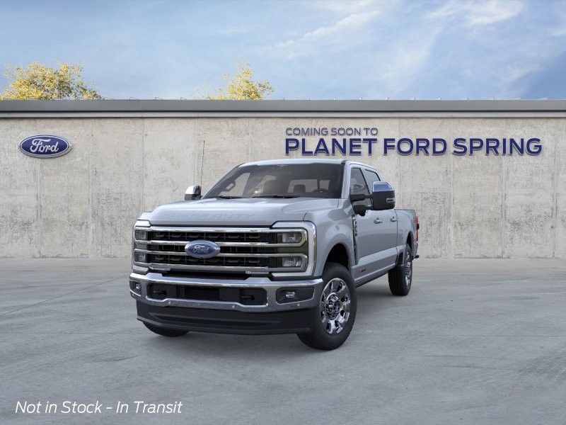 2026 Ford Super Duty F-250 SRW King Ranch Glacier Gray Metallic Tri-Coat at Planet Ford