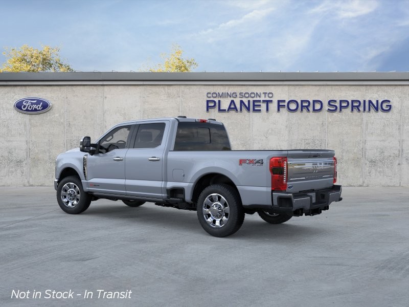 2026 Ford Super Duty F-250 SRW King Ranch Glacier Gray Metallic Tri-Coat at Planet Ford