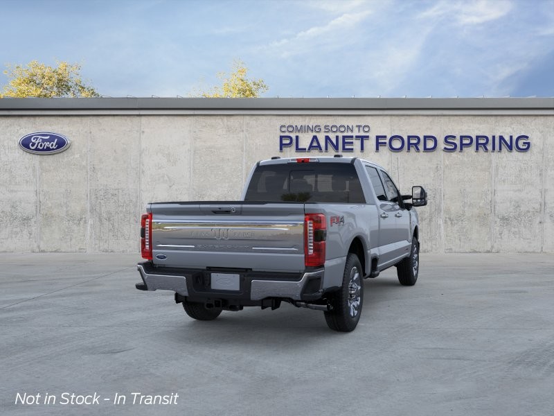 2026 Ford Super Duty F-250 SRW King Ranch Glacier Gray Metallic Tri-Coat at Planet Ford