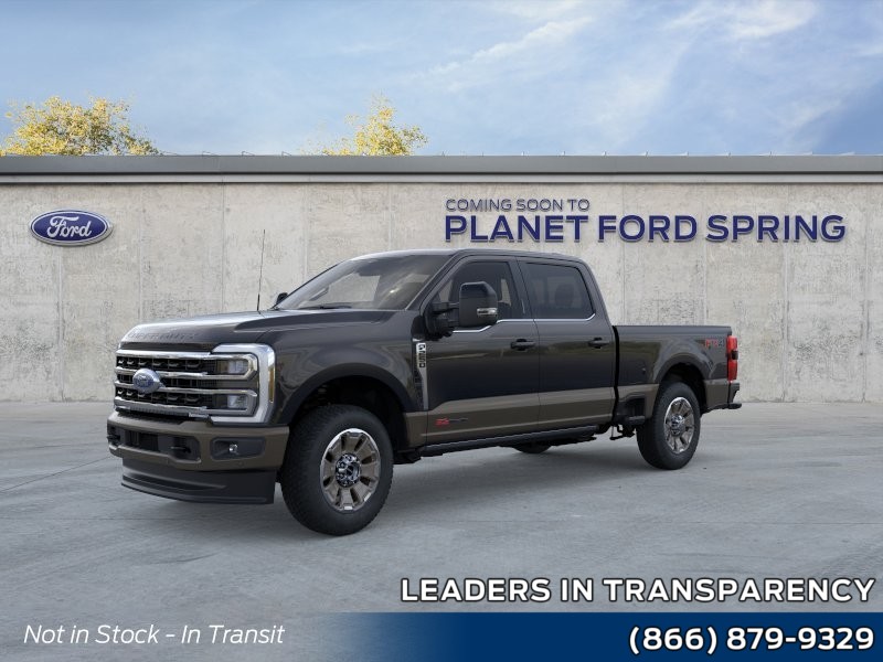 2026 Ford Super Duty F-250 SRW King Ranch Agate Black Metallic at Planet Ford