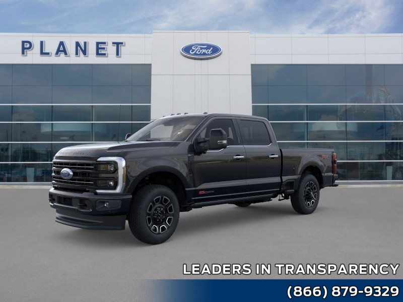 2026 Ford Super Duty F-250 SRW Platinum Agate Black Metallic at Planet Ford