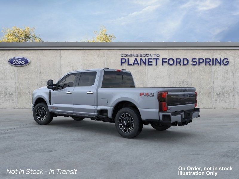 2026 Ford Super Duty F-250 SRW Platinum Glacier Gray Metallic Tri-Coat at Planet Ford